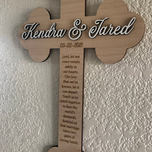 Wedding/Anniversary Cross