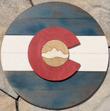 Rustic Colorado Flag