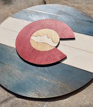 Rustic Colorado Flag