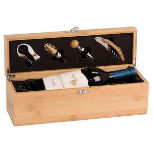 Engraved Wine Box