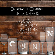 Engraved Glasses