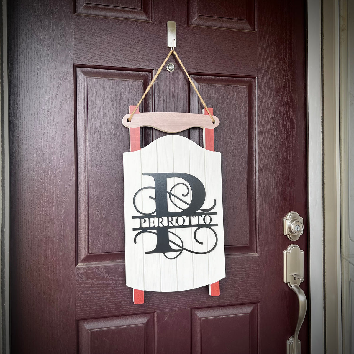 22”x11.5” Sled Sign – Alight Custom