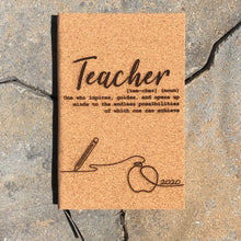 Teacher Journal + Bookmark Combo