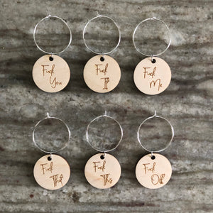F***ing Wine Charms