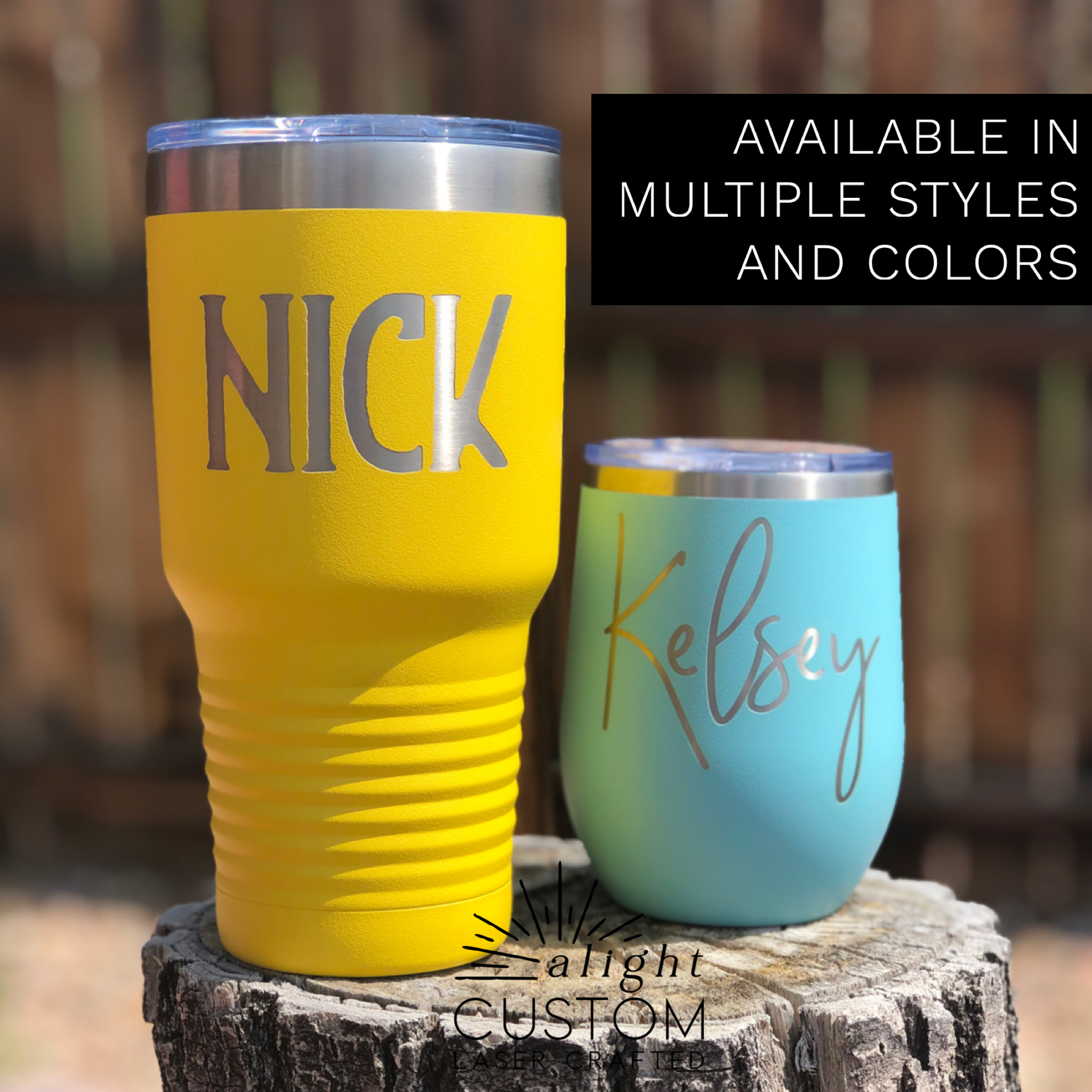 Personalized Drinking with Saint Nick Maroon 20oz Tumbler