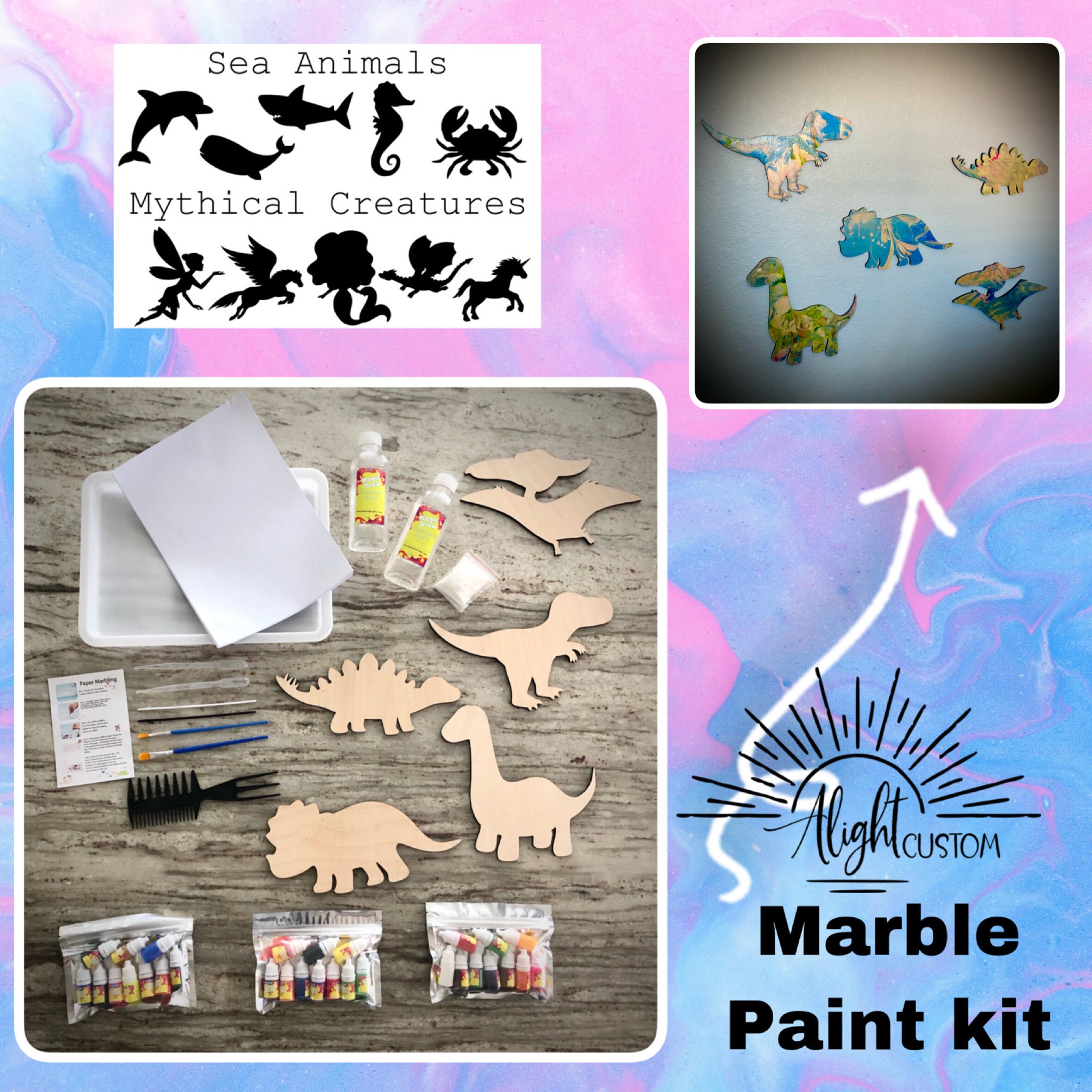 Marble Paint Kit – Alight Custom