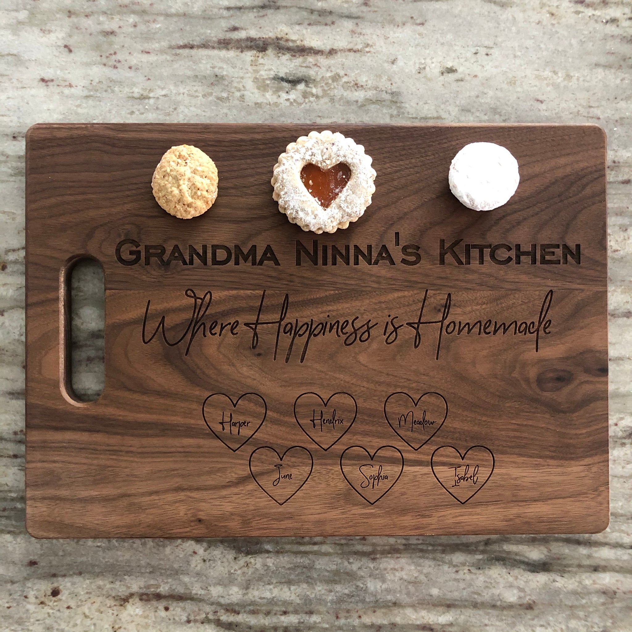 Personalized Grandma Cutting Board