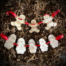 Gnome Family Wood Garland