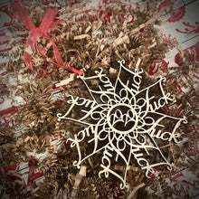 2021 F*ckflakes Christmas Ornament