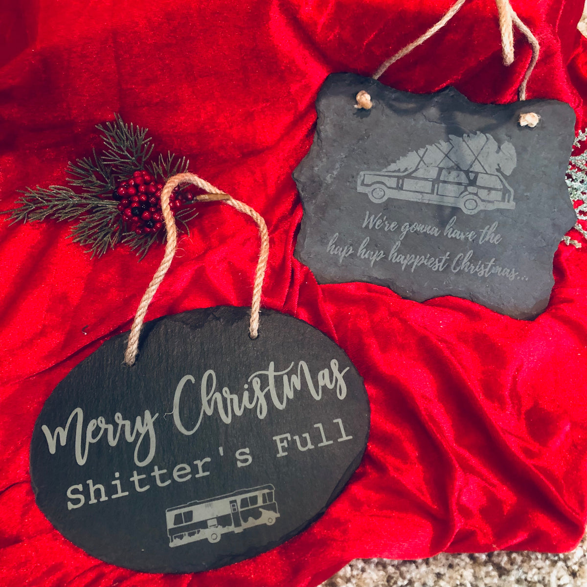 Christmas Slate Signs – Alight Custom