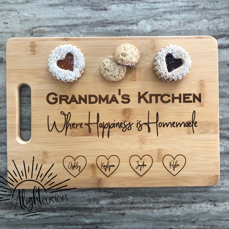 Mini Cutting Board - Home is Wherever Mom Is