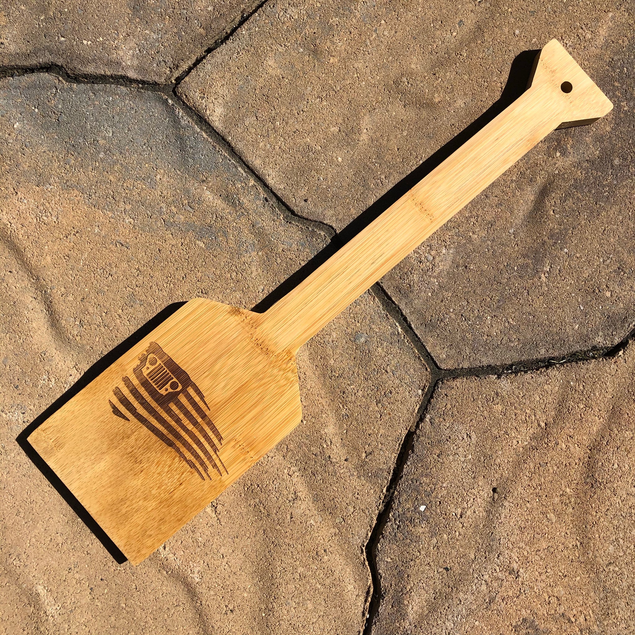 Bamboo Grill Scraper