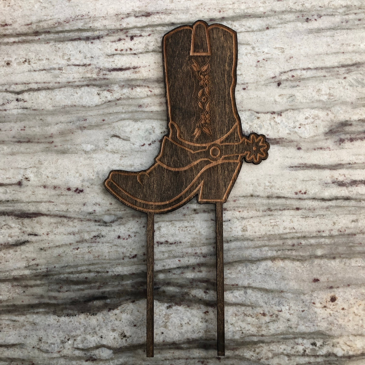 Cowboy Boot Cake Topper – Alight Custom