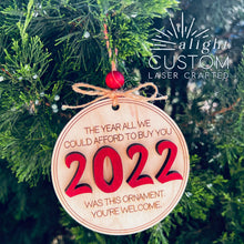 2022 Gas Ornaments