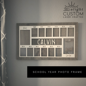 School Year Photo Frame