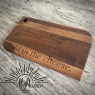 Fold in the Cheese Walnut Charcuterie Board