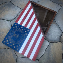 US Military Flag Box