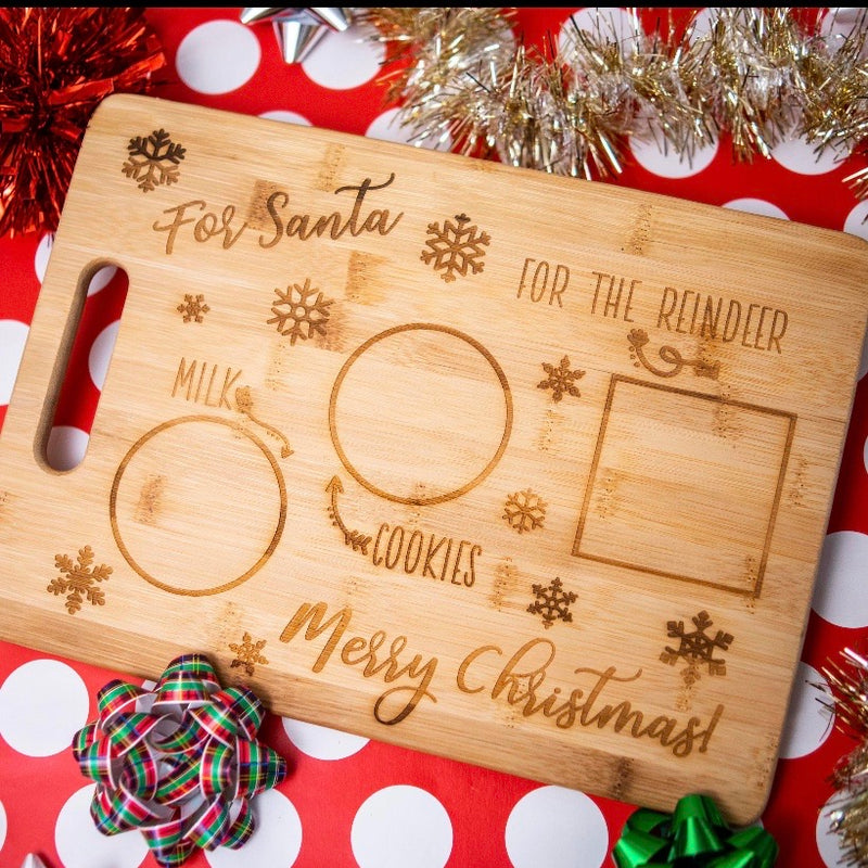 For Santa' Milk Cookie Tray – Alight Custom
