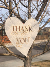 “Thank you” sign