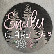 Tree Name Board